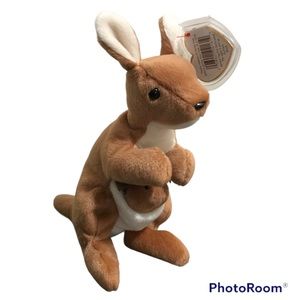 TY Beanie Baby 1996 Pouch the Kangaroo